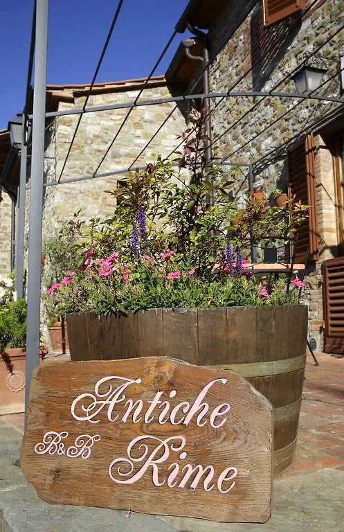 B&B Antiche Rime Gaiole in Chianti Bed & Breakfast